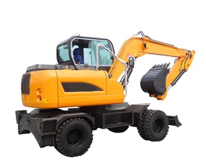 7 tấn 8 tấn thủy lực Wheel máy xúc để bán - Product Image 5
