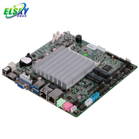 Carte mère OEM sans ventilateur Intel Celeron J1900 Quad Core 2.4G Mini-ITX carte mère prend en charge DDR3 max 8GB VGA LVDS (J1800 orJ2900