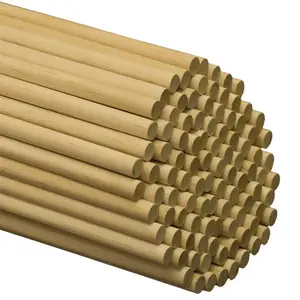 Different Size Wooden Dowels And Rods With High Quality