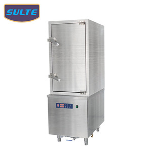 大型商用电动厨房蒸锅，带 10 个蒸盘 ST9010A - Product Image 1