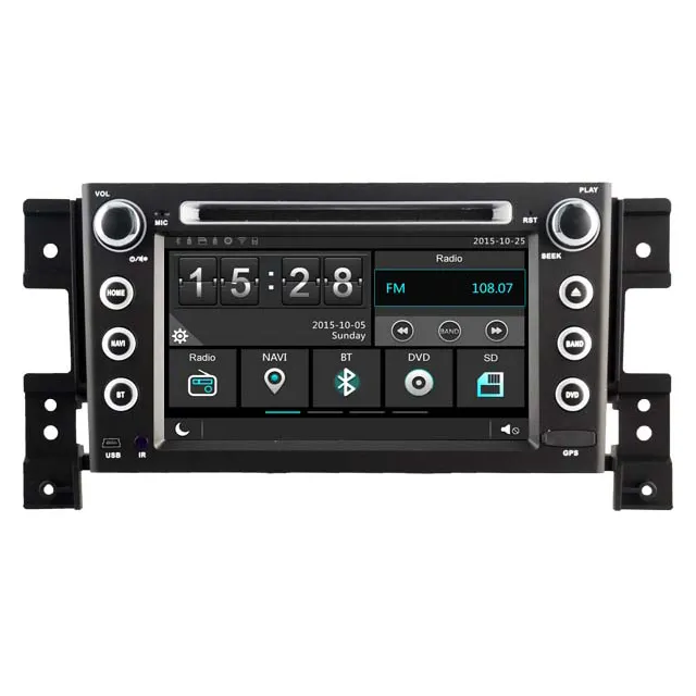 WITSON WINDOWS ĐÀI PHÁT THANH STEREO DVD PLAYER ĐỐI VỚI SUZUKI GRAND VITARA 2005 2012