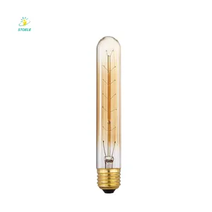 T30 T25 T20 T10 T9 T8 T6 E27 E26 40W Vintage Dimmable Longue Ampoule à Incandescence