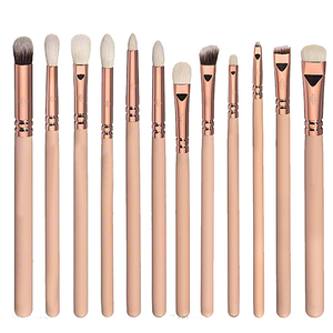Fabricantes de China al por mayor personalizado de sombra de ojos pinceles de maquillaje cosmético brochas set - Product Image 5