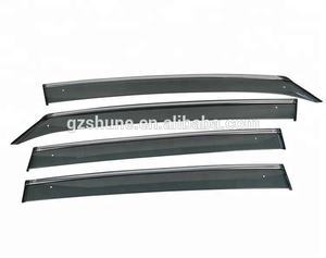 PC Injection fenêtre visière pour Jeep <span class=keywords><strong>RENAGADE</strong></span> 2015 2016 2017 2018 2019 déflecteurs d'évent pare-pluie porte visières accessoires Auto - Product Image 2