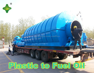 huayin fabricnate de equipo de reciclaje con sistema de pirólisis de residuos de plástico urbano - Product Image 2