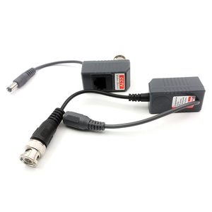 YJS Factory Direct 4MP 5MP Power / Video Balun HD AHD CVI TVI Twisted Pair <strong>Transmitter</strong> Rj45 Video Balun <strong>CCTV</strong> <strong>Accessories</strong> - Product Image 3