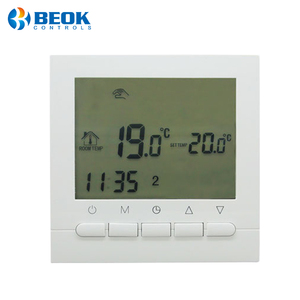 LCD Numérique Programmable Hebdomadaire <span class=keywords><strong>Filaire</strong></span> <span class=keywords><strong>Chaudière</strong></span> À <span class=keywords><strong>Gaz</strong></span> <span class=keywords><strong>Thermostat</strong></span> Chambre Plancher Chauffage Température Contrôleur 110 - Product Image 3