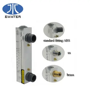 Rotámetro digital de agua, medidor de flujo de plástico, 1-10L/min, rotametro de aire sin válvula ajustable, fabricante
