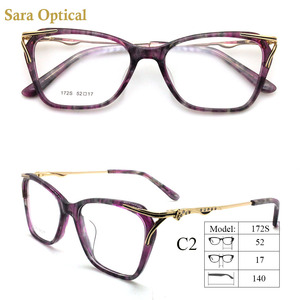 <span class=keywords><strong>Occhiali</strong></span> Guangzhou Sara <span class=keywords><strong>occhiali</strong></span> <span class=keywords><strong>da</strong></span> <span class=keywords><strong>vista</strong></span> in acetato fatti a mano con montatura <span class=keywords><strong>da</strong></span> <span class=keywords><strong>vista</strong></span> modello nuovo - Product Image 2