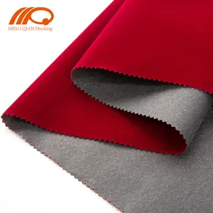 Soft Flock In Flock Material Package Fabric