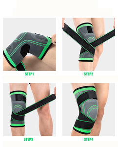 주문 팔꿈치 내neoprene 역도 농구 스포츠 무릎 지원 보호자 패드 버팀대 다리 압축 소매 내neoprene <span class=keywords><strong>7mm</strong></span>