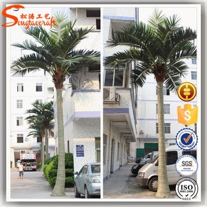 Palmera maquillaje <span class=keywords><strong>exterior</strong></span> fake palmera plantas los árboles artificiales árbol de <span class=keywords><strong>coco</strong></span> - Product Image 4