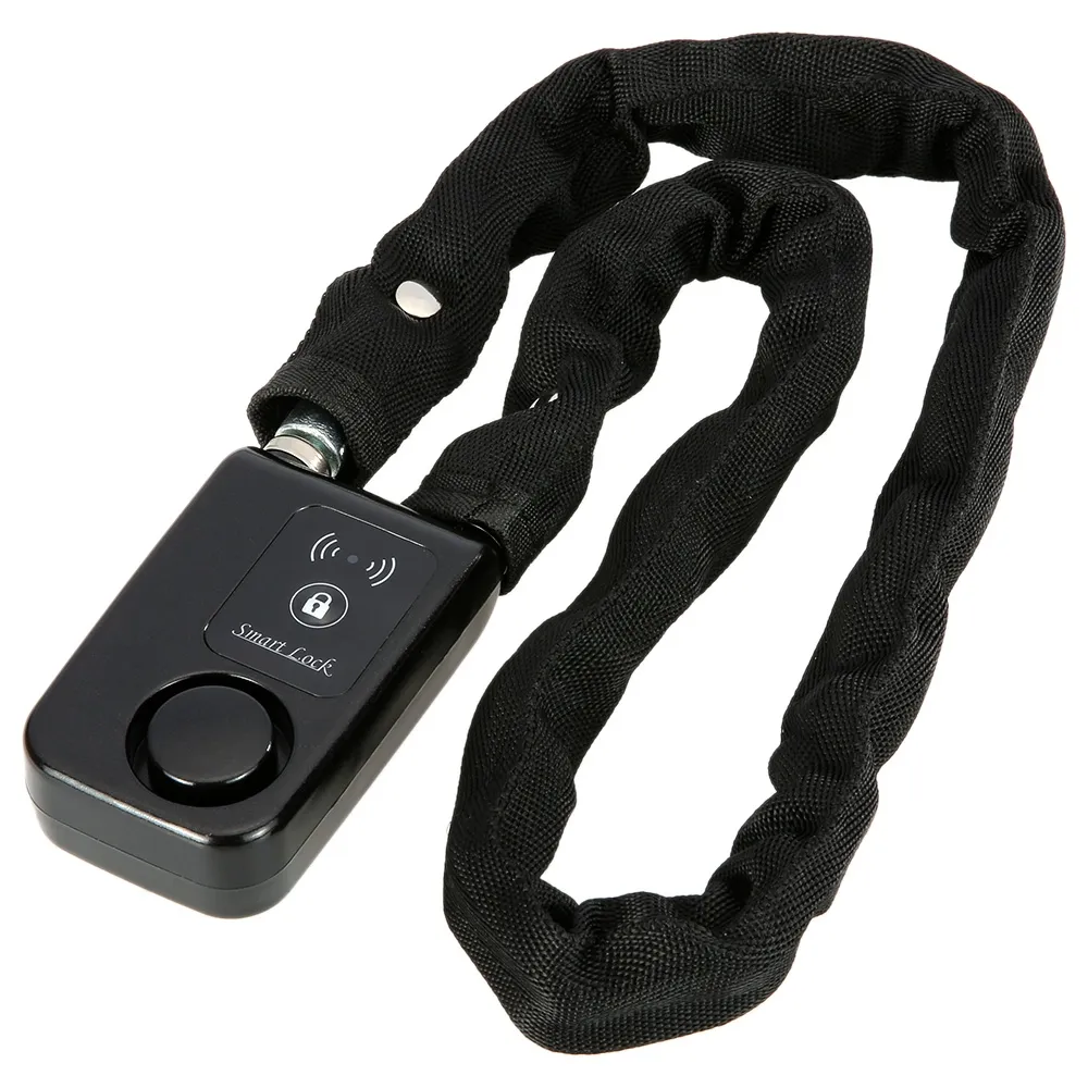 Drahtlose gadget smartlock anti theft alarm kette vorhängeschlösser für radfahren/motorycle/tür/e-roller app control bike lock