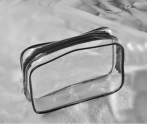Bolsa de cosméticos transparente, pequeña, ecológica, para viaje en <span class=keywords><strong>casa</strong></span>, acampada, venta al por mayor - Product Image 6