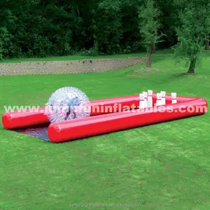 Barato 2021 grande qualidade Gigante inflável Bowling Ball jogos para crianças 2020 teambuilding brinquedos infláveis Giant Bowling Games