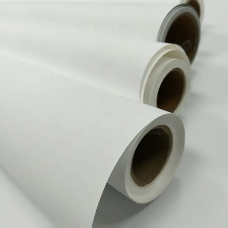 FLY Giá Nhà Máy Matt Trắng Tự Dính Vinyl Rolls, Vinyl Có Thể In Cho Mực Nước, Matt Vinyl Không Thấm Nước