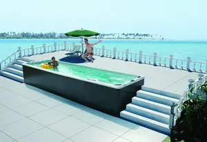 Monalisa büyük 7.8 metre yüzme havuzu spa ce onaylı
