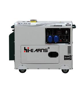 6KW 7KW 60HZ 110V 220V Single Cylinder Silent Diesel <span class=keywords><strong>Generator</strong></span> Cho Ánh Sáng TV Máy Tính - Product Image 1
