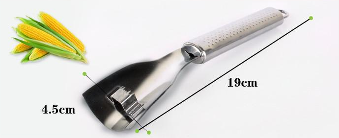 Multifunctional Kitchen Grips Cob Cutter Kerneler Stainless Steel Corn Peeler Stripper