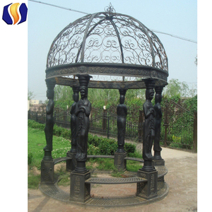 Gazebo <span class=keywords><strong>de</strong></span> Hierro Fundido para Jardín <span class=keywords><strong>de</strong></span> Invernadero, Venta Directa <span class=keywords><strong>de</strong></span> Fábrica en China - Product Image 1