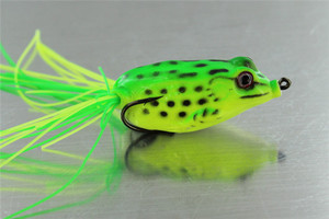 Biomimetic silicone della pelle sharp gancio morbido di <span class=keywords><strong>pesca</strong></span> della rana lure - Product Image 3