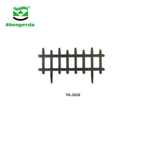 Plastik uç çit bahçe paneli ile ucuz fiyat açık vinil çit kolay montaj için dekorasyon - Product Image 4