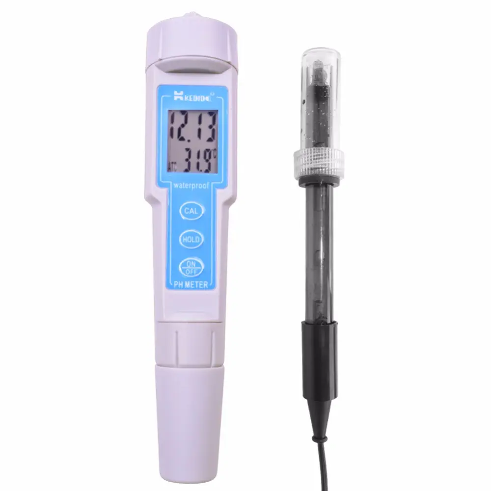 Cep Dijital PH Metre CT-6020 0.00 to14.00pH Su Geçirmez Asitlik Asit Test Kalem Akvaryum Havuzu Su Kalitesi Metre