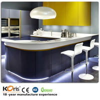 Comptoirs de surface solides hanex surface solide avec haute qualité
