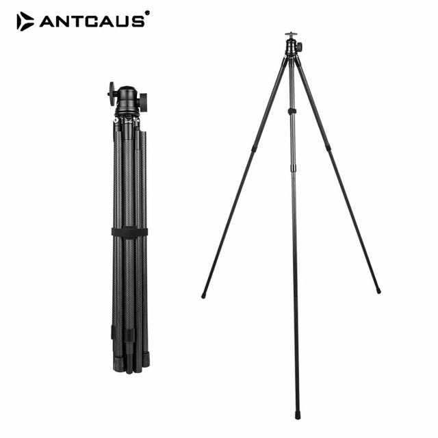 Professional Lightweight Portable Carbon Fiber Camera Travel Tripod