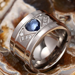 Del Diamante Del Corazón Para Mujer Para <span class=keywords><strong>Hombre</strong></span> <span class=keywords><strong>de</strong></span> Compromiso Alianzas <span class=keywords><strong>de</strong></span> Boda <span class=keywords><strong>de</strong></span> Acero Inoxidable - Product Image 4