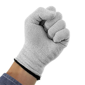 Gants de <span class=keywords><strong>Massage</strong></span> avec conducteur de Fiber conductrice, set de gants anti-chocs électroniques, pour <span class=keywords><strong>Massage</strong></span> à impulsion, Acupuncture électrique, appareil de physiothérapie