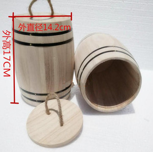 बिक्री के लिए छोटे पैकेजिंग लकड़ी के बैरल - Product Image 6