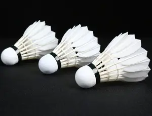 Lingmei A sınıfı kaz tüyü badminton victor usta ace kalite uluslararası turnuva badminton shuttlecock (90)