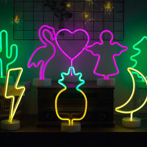 Boda amor carta luz de neón para la decoración de la habitación lámpara de la fiesta de cumpleaños - Product Image 4