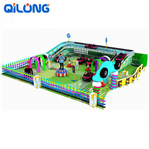 โรงงานที่กำหนดเองสไตล์ใหม่ในร่มสนามเด็กเล่น Mini การจราจร <span class=keywords><strong>Town</strong></span> สำหรับเด็ก - Product Image 5