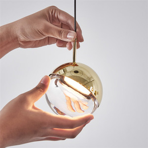 <span class=keywords><strong>Villa</strong></span> Restaurant Belle Lustre Moderne G4 Éclairage Acrylique Boules Pendentif Lampe de <span class=keywords><strong>La</strong></span> Chine - Product Image 2