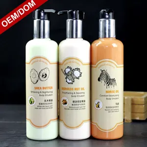 Water Gebaseerd Shea Butter Marokko Notenolie Set Chemische Formule Body Lotion