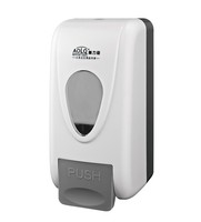Wall Mount Hand Push Zeepdispenser Keuken Plastic Dispenser Voor Vloeibare Zeep Gel