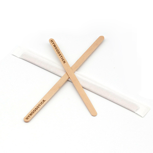 Barra agitadora de <span class=keywords><strong>café</strong></span> de abedul personalizada de alta calidad, palitos de madera biodegradables ecológicos para té para máquina de embalaje de Bambú - Product Image 1