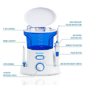 Producto innovador de tendencia 2024, <span class=keywords><strong>irrigador</strong></span> bucal de agua <span class=keywords><strong>dental</strong></span> para dientes domésticos de fácil uso - Product Image 2