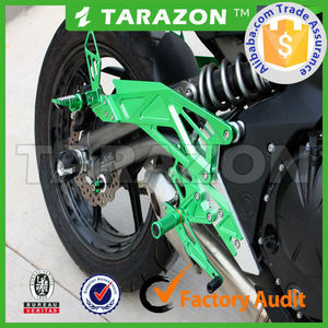 Pièces détachées de moto de haute qualité, repose-pieds arrière réglables pour <span class=keywords><strong>ER6N</strong></span> Ninja650 - Product Image 3