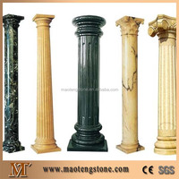 Colonne en marbre & Colonnes romaines sculptées & Colonnes architecturales