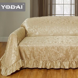 Plain Full <strong>Sofa</strong> Cover Elegant <strong>Slipcover</strong> for Comfort and Style - Product Image 5