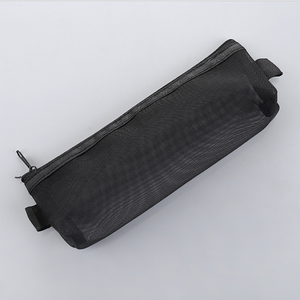 Wholesales saco de maquiagem de nylon para viagem, pequena bolsa branca e preta para cosméticos - Product Image 5