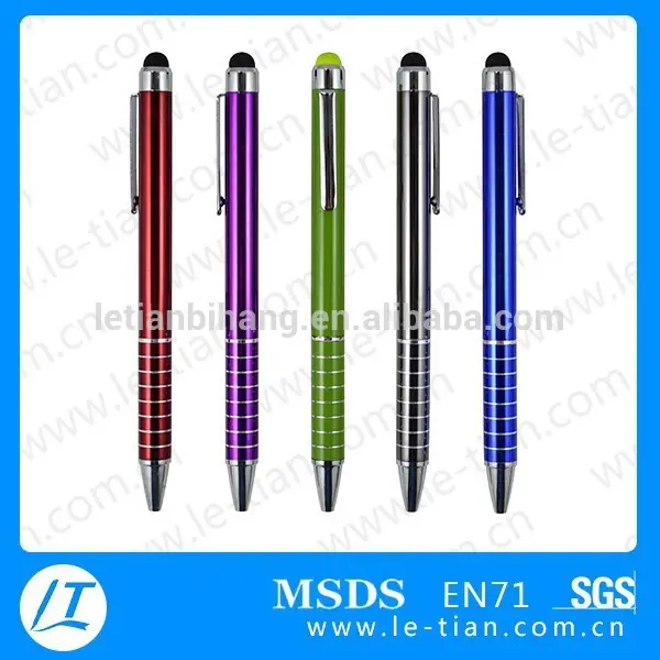 Lt-p175 heißer verkauf werbung metall touch-pen für multi- Medien