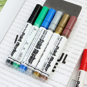 Rotulador de pintura acrílica, 12 colores, <span class=keywords><strong>para</strong></span> cerámica, Roca, vidrio, <span class=keywords><strong>porcelana</strong></span>, barato - Product Image 4