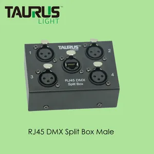 DMX 控制器 RJ45 DMX 拆分盒