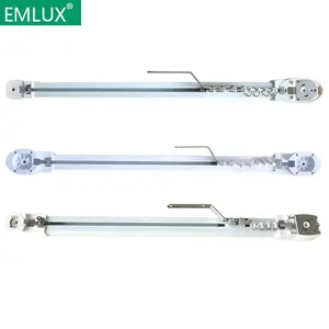 Personalizado <span class=keywords><strong>6</strong></span> <span class=keywords><strong>metros</strong></span> Tuya WiFi Barra de cortina eléctrica <span class=keywords><strong>precio</strong></span> bajo de alta resistencia de aluminio extruido diseño de metal inteligente - Product Image 4