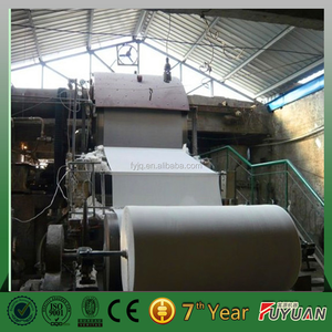 Capacidad 2 - 3 t / d 1092 mm papel papel higiénico, oro papel de maquinaria proveedor - Product Image 3