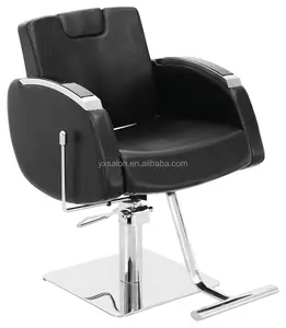 3 года гарантии, ручной гидравлический черный откидной стулья из нержавеющей стали, уникальные стулья для салона (M2211A)